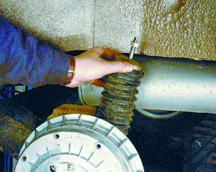 Одеваем защитную подушку ВАЗ 2108, 2109, 21099
