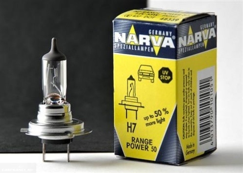 Лампа ближнего света Narva RP50 Range Power 50+